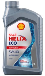  SHELL HELIX ECO 5W40 SN 1 
